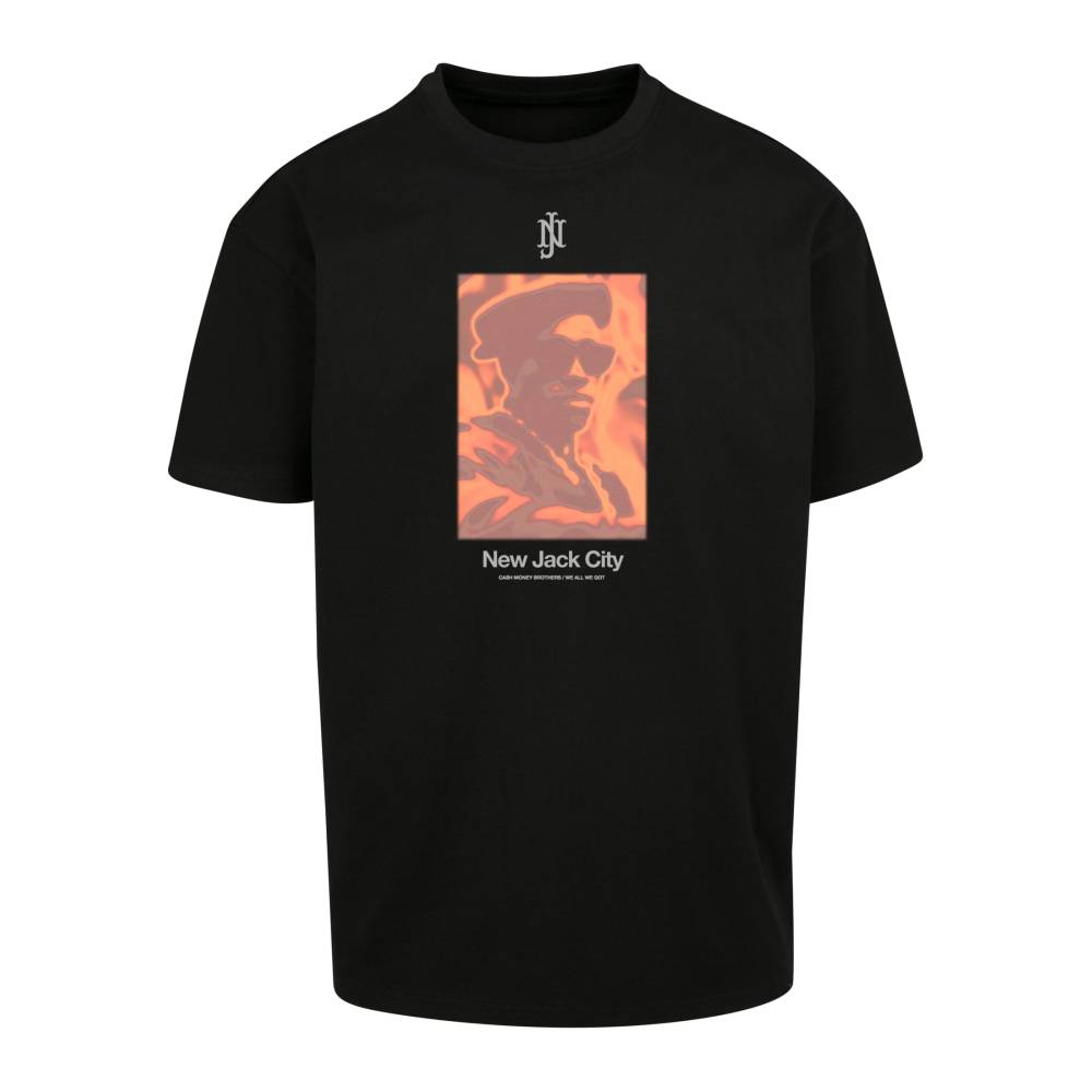 Mister Tee - New Jack City Huge Heren Tshirt - Zwart